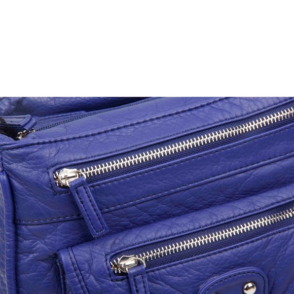 The Lorie Crossbody in Blue - Picture 3 of 13